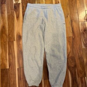 Aritzia sweatfleece boyfriend fit pants